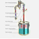 Mast column "Aroma" 30/350/t (1,5 inches) for heating elements в Владивостоке