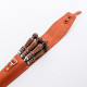 A set of skewers 670*12*3 mm in an orange leather case в Владивостоке