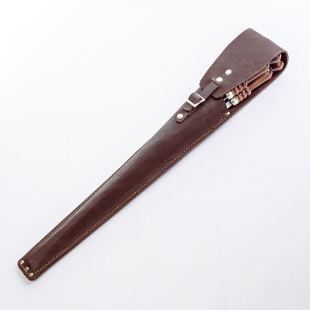 A set of skewers 670*12*3 mm in brown leather case в Владивостоке