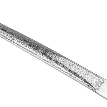 Stainless steel ladle 46,5 cm with wooden handle в Владивостоке