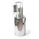 Double distillation apparatus 20/35/t with CLAMP 1,5 inches в Владивостоке