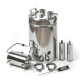 Cheap moonshine still kits "Gorilych" double distillation 10/35/t with CLAMP 1,5" and tap в Владивостоке
