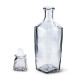 Бутылка (штоф) "Элегант" стеклянная 0,5 литра с пробкой  в Владивостоке