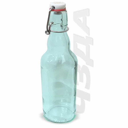 Бутылка стеклянная с бугельной пробкой 0,5 литра в Владивостоке