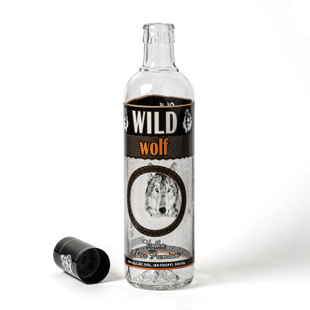 Souvenir bottle "Wolf" 0.5 liter в Владивостоке